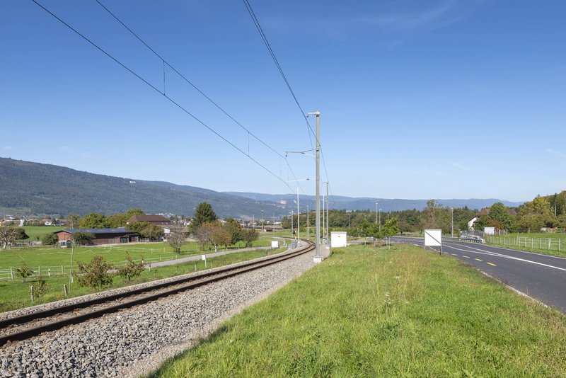 Sanierung Bahnübergang, Mörigen